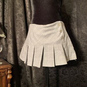 🕷Gothic grey Mini Skirt
